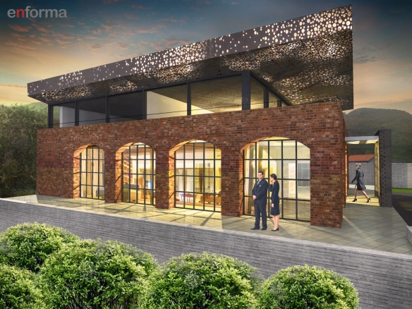 Poslovni prostor 900 m² uz put Budva–Tivat