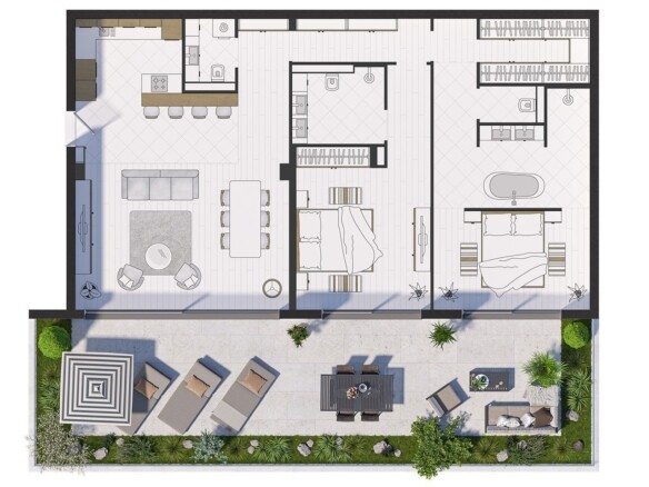 Dvosoban stan 114 m² – Krašići, Tivat — fotografija 7