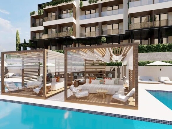 Jednosoban stan 64 m² – Kumbor, Herceg Novi — fotografija 12