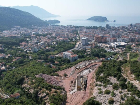 Plac sa panoramskim pogledom na more, Maine, Budva — fotografija 4