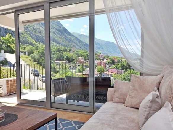 Jednosoban stan sa pogledom na more, Dobrota, Kotor — fotografija 3