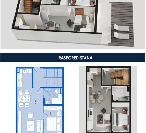 Jednosoban stan 79 m² – Tivat — fotografija 16
