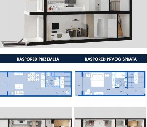 Jednosoban stan 76 m² – Tivat — fotografija 18