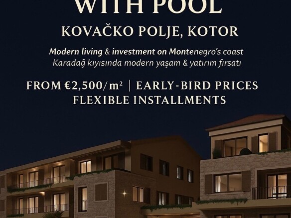 Dvosoban stan 58 m² – Kovačko polje, Kotor — fotografija 14