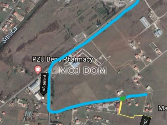 Plac 2.254 m² – Kokoti, Podgorica — fotografija 5