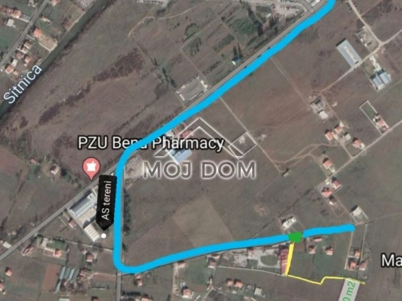 Plac 2.254 m² – Kokoti, Podgorica — fotografija 6