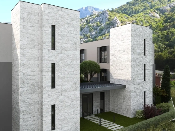 Garsonjera 26 m² – Kavač, Kotor — fotografija 4