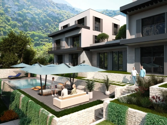 Garsonjera 26 m² – Kavač, Kotor — fotografija 6