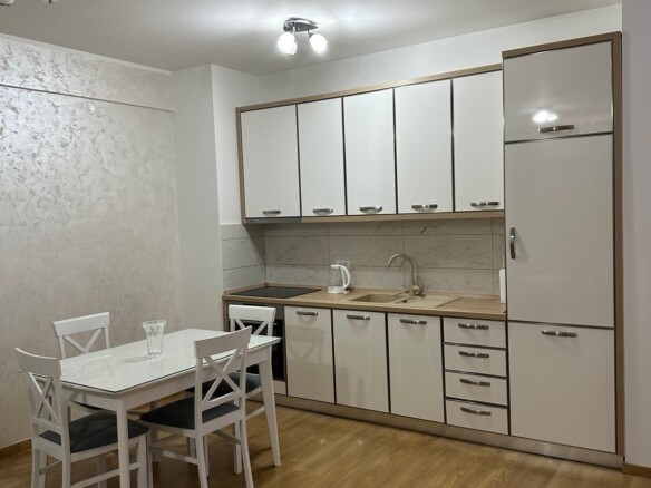 Moderno opremljen jednosoban stan 50m2 sa garažnim mjestom, Budva-Rozino (Na period do 01.06.2027)