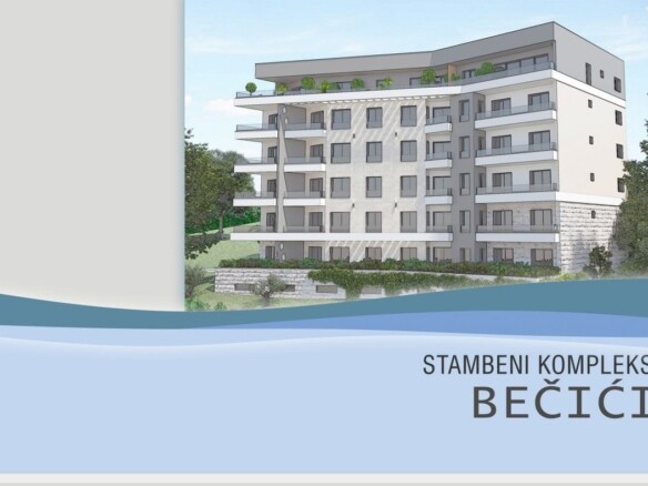 Dvosoban stan 68.72m2 sa pogledom na more u novom kompleksu u izgradnji – Bečići