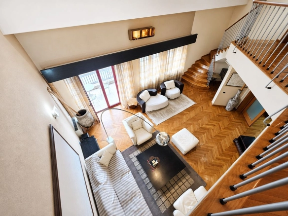 Prodaja luksuznog četvorosobnog namještenog duplex stana 281 m² sa četiri terase – Preko Morače, Podgorica | Moguća kompenzacija za manje stanove u Budvi ili Podgorici