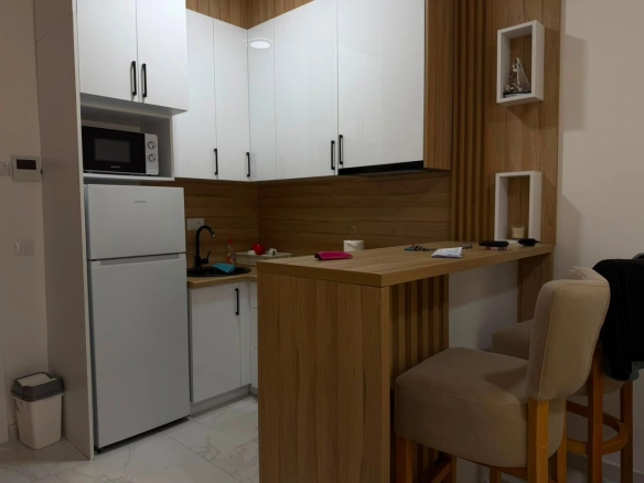 Moderno opremljen studio apartman 28m2-Bečići (Izdavanje na period do 01.06.2027)