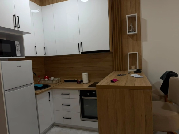 Moderno opremljen studio apartman 28m2-Bečići (Izdavanje na period do 01.06.2027)