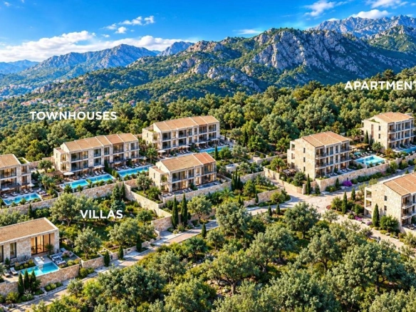 Prodaja luksuznog apartmana 46.22m² – Reževići, Budva | Ekskluzivan kompleks, bazen, spa