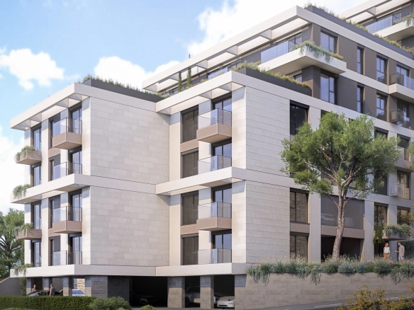 Prodaja dvosobnog stana 66.90m² u novom kompleksu u izgradnji – Petrovac, Budvanska rivijera | 150 m od mora