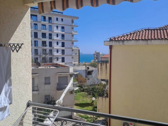 Jednosoban stan sa pogledom na more, Bečići (NA PERIOD DO 01.06.2027)
