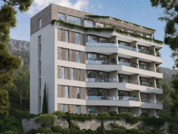 Prodaja trosobnog stana stana 127,28m² u novom kompleksu u izgradnji – Rafailovići, Budva (bez plaćanja poreza)