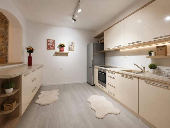Dvosoban stan 99 m² sa velikom terasom – Petrovac, Budva
