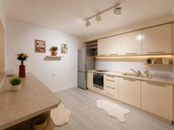 Dvosoban stan 99 m² sa velikom terasom – Petrovac, Budva