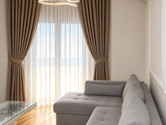 Jednosoban stan 41 m² sa terasom i pogledom na more – Bečići, Budva