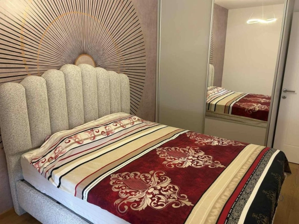 Jednosoban stan 41 m² sa terasom i pogledom na more – Bečići, Budva