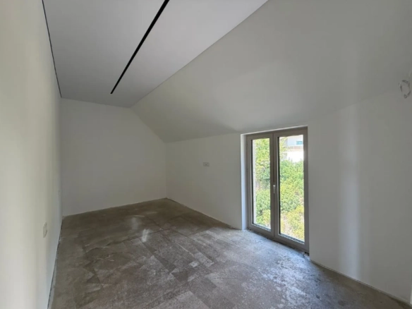 Dvosoban stan 89 m² sa pogledom na more i planine – Pržno, Budva