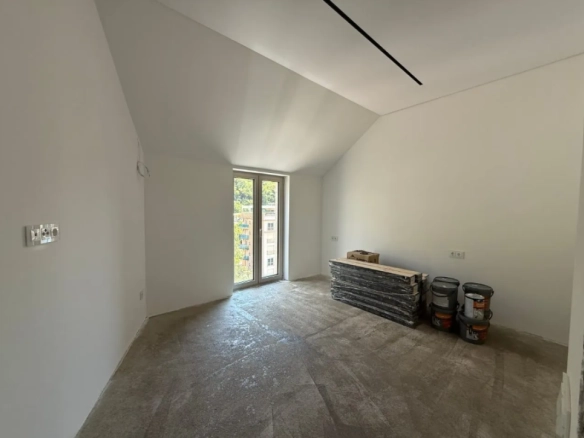 Dvosoban stan 89 m² sa pogledom na more i planine – Pržno, Budva