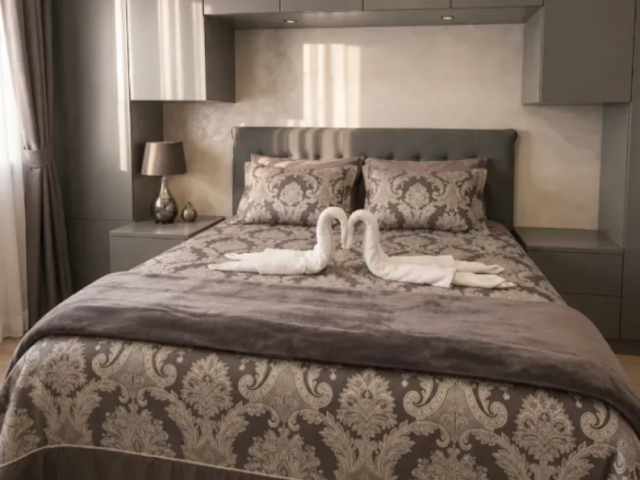 Dvosoban stan 76 m² sa garažom u kompleksu Blue Horizon – Pržno, Budva