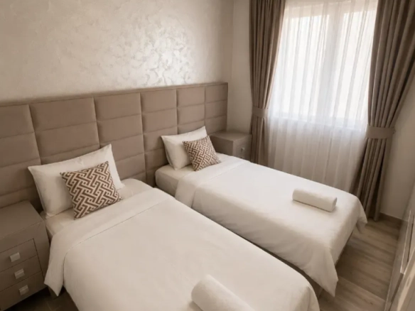 Dvosoban stan 76 m² sa garažom u kompleksu Blue Horizon – Pržno, Budva