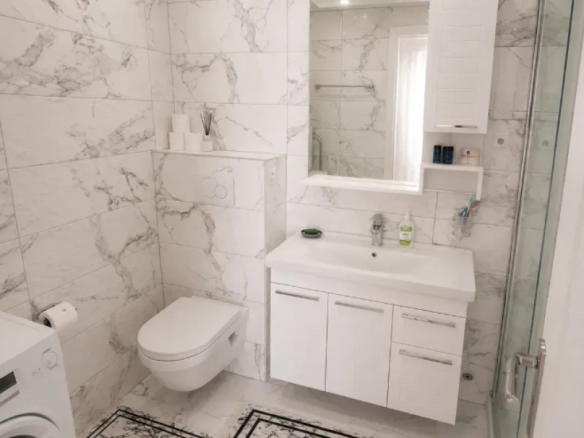 Dvosoban stan 76 m² sa garažom u kompleksu Blue Horizon – Pržno, Budva