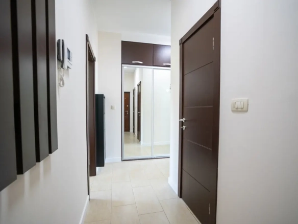 Dvosoban stan 89 m² sa panoramskim pogledom na more – Bečići, Budva