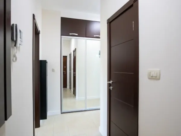 Dvosoban stan 89 m² sa panoramskim pogledom na more – Bečići, Budva