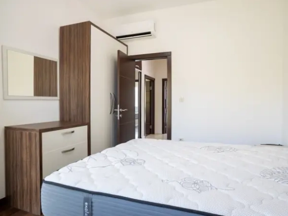 Dvosoban stan 89 m² sa panoramskim pogledom na more – Bečići, Budva