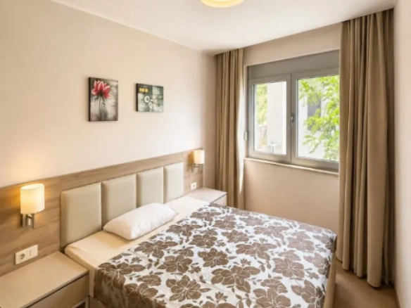 Dvosoban stan 70 m² sa panoramskim pogledom na more – Komoševina, Budva