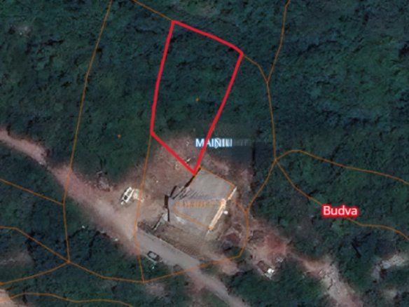 Plac 551 m² sa pogledom na more – Markovići, Budva