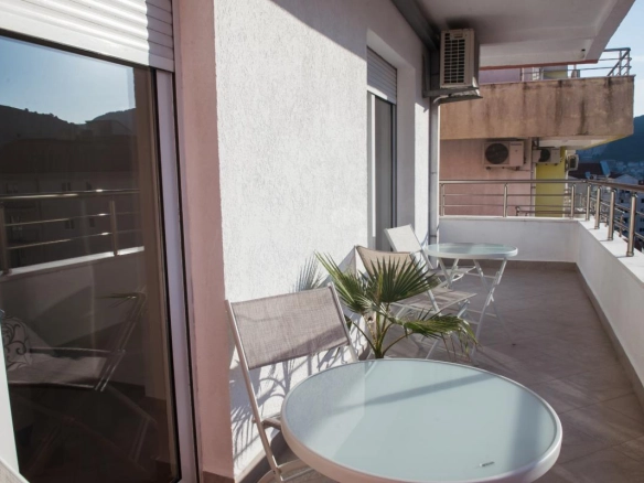 Jednosoban stan 67 m² sa pogledom na more – Babilonija, Budva