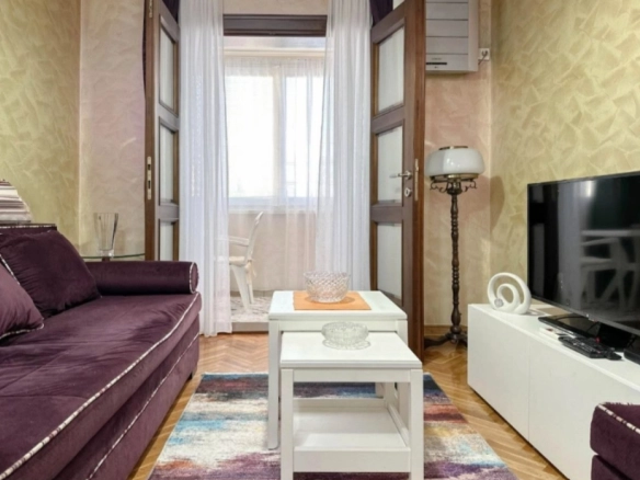 Jednosoban stan 39 m² sa pogledom na more – Gospoština, Budva
