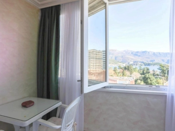 Jednosoban stan 39 m² sa pogledom na more – Gospoština, Budva