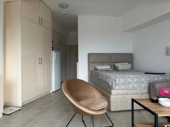 Garsonjera 36 m² sa terasom u novogradnji – Sutomore, Bar