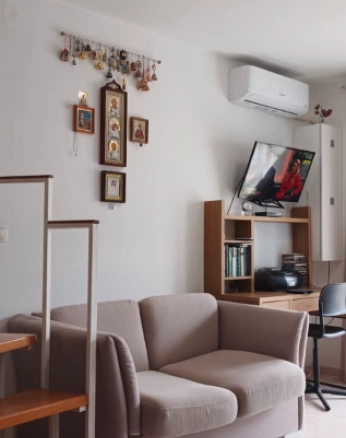 Trosoban penthaus 63 m² na prvoj liniji do mora – Rafailovići, Budva