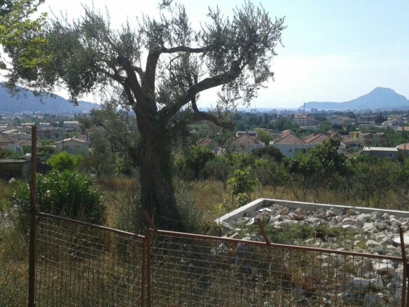 Plac 2025 m² sa pogledom na Stari Bar i planine – Bartula, Bar