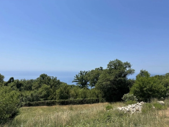 Plac 661 m² sa panoramskim pogledom na more – Kuljače, Budva