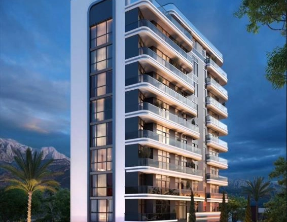 Trosoban stan 103 m² u kompleksu u izgradnji, 800 m od mora – Bar