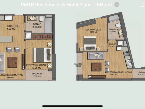 Jednosoban stan 41 m² u modernom kompleksu sa bazenom – Bar