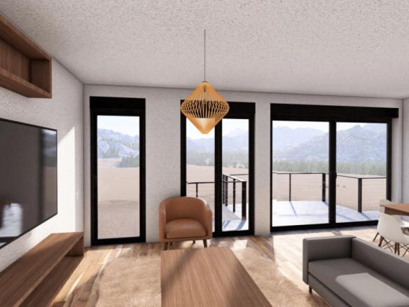 Dvosoban stan 134 m² sa terasom od 54 m² na posljednjem spratu – Šušanj, Bar