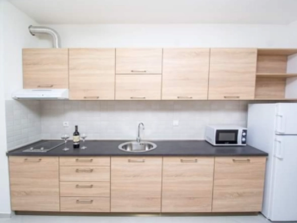 Jednosoban stan 47 m² sa pogledom na planine – Bečići, Budva