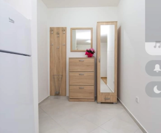 Jednosoban stan 47 m² sa pogledom na planine – Bečići, Budva