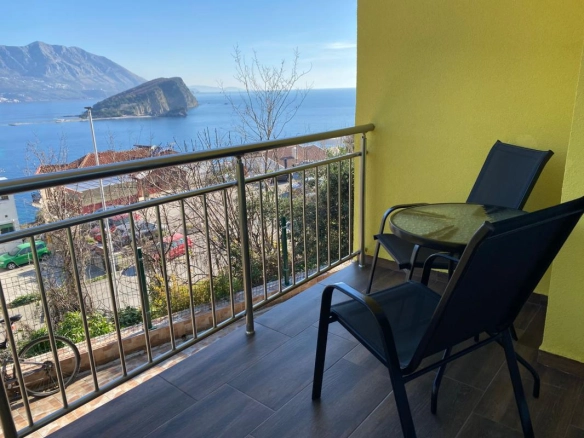 Garsonjera 31 m² sa pogledom na more – Vidikovac, Budva