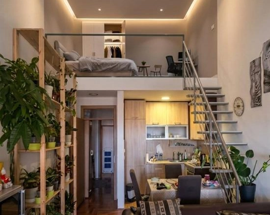 Dvosoban stan 74 m² sa pogledom na more – Lazi, Budva