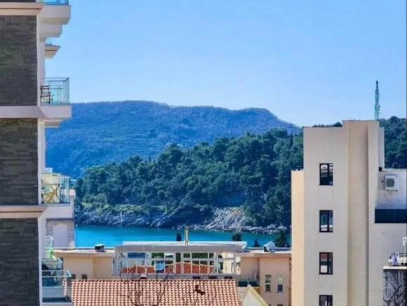 Jednosoban stan 46 m² sa pogledom na more i planine – Bečići, Budva